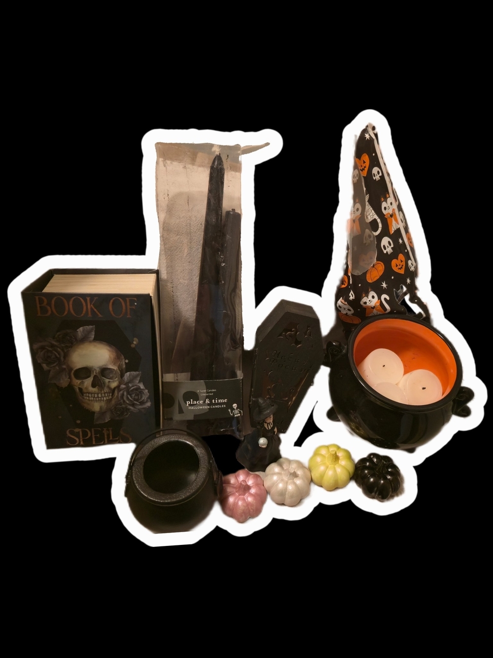 Halloween Witchy Home Decor Set
